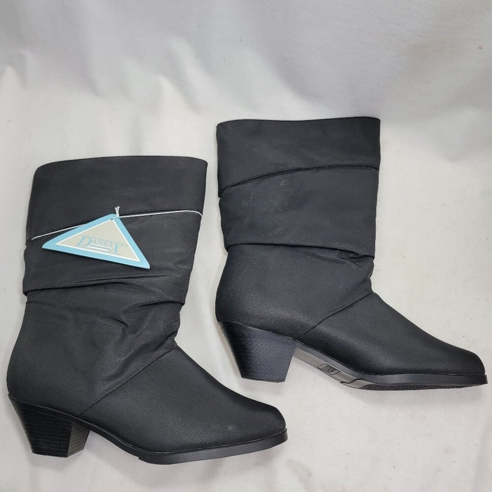 New DanexX D-Nordic2 Black Silktex Woman's Size 10M Winter Boots in Open Box